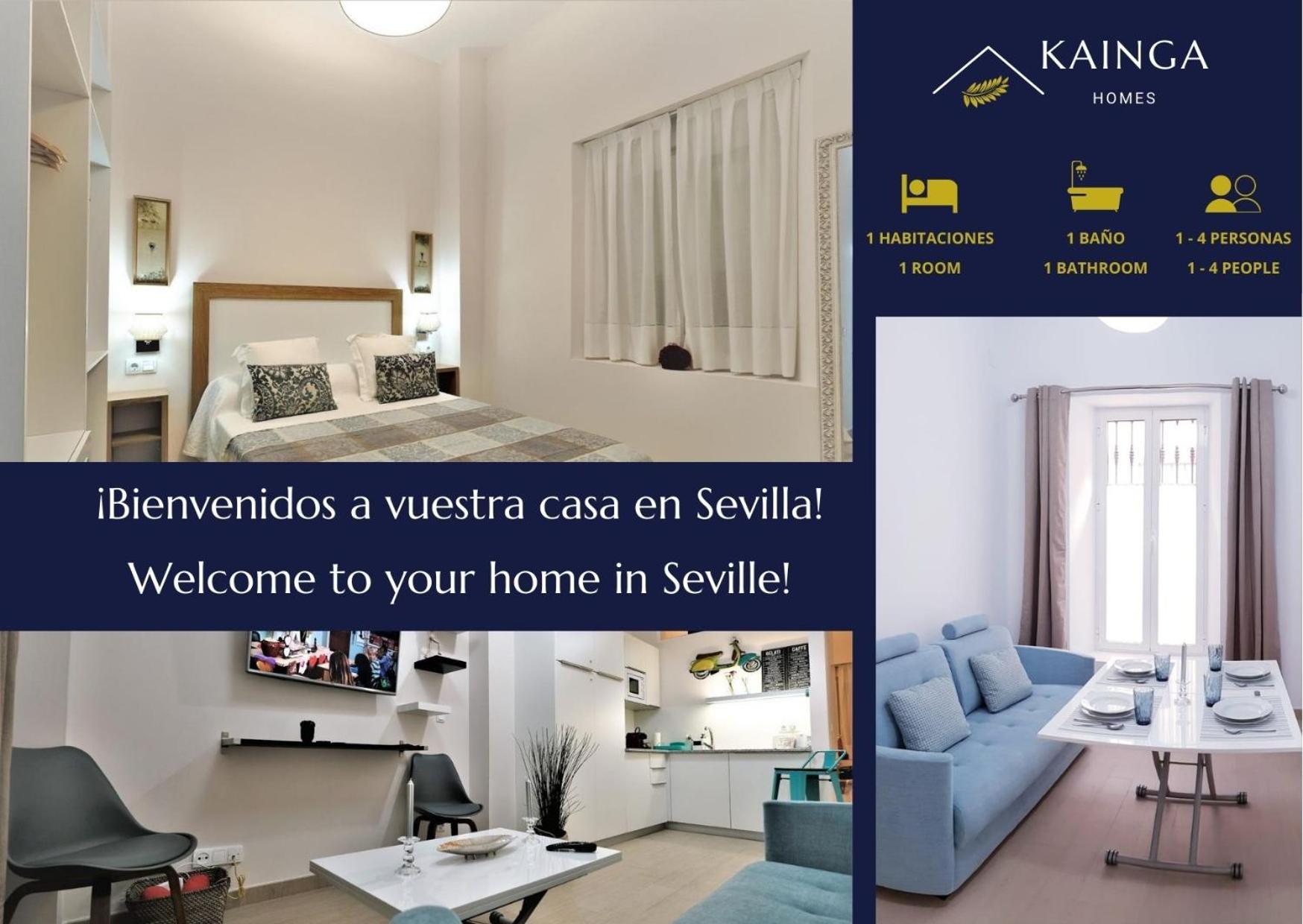Apartamento San Bernardo - Kainga Homes Sevilla Dış mekan fotoğraf